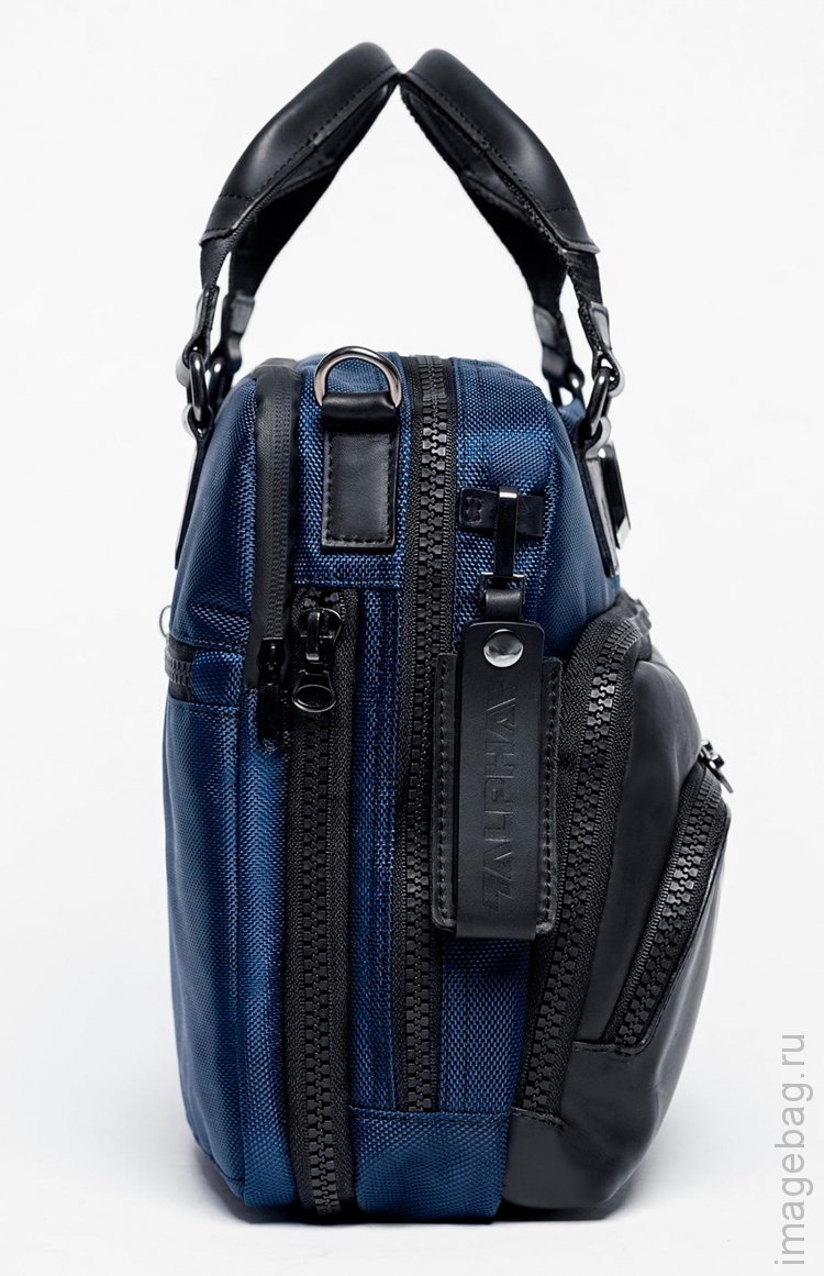 ALPHA Y01 blue Деловая сумка-4