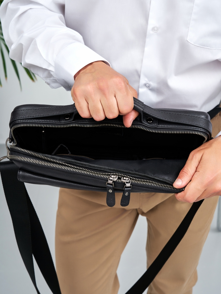 Кожаная деловая сумка для документов Paul Rayner 1943537-2