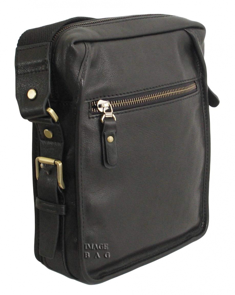 Кожаная сумка с плевым ремнем IP Collection80110-9-3.2