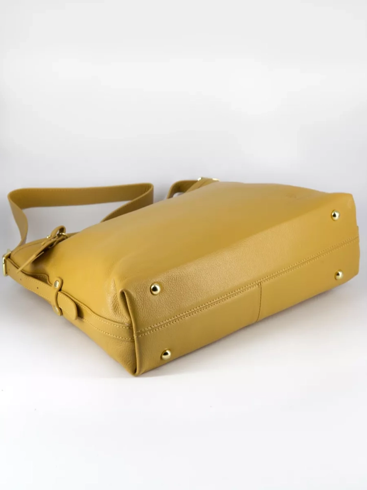 Сумка женская шоппер Paul Rayner yellow 8214