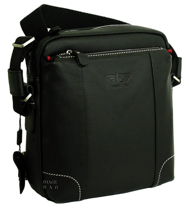 Мужская кожаная сумка IP Collection 80118-5-41