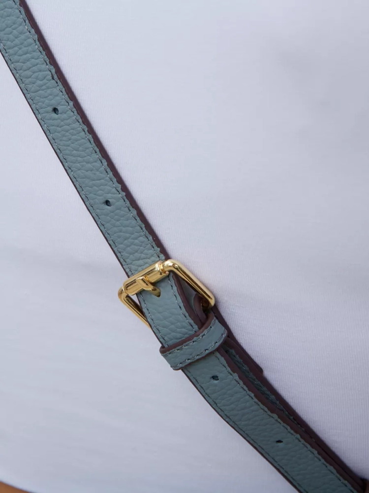 Женская кожаная сумка Paul Rayner blue 6333