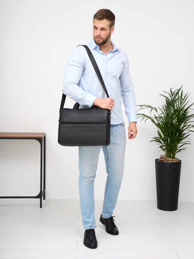 Деловая мужская сумка для ноутбука Paul Rayner 1945010-1