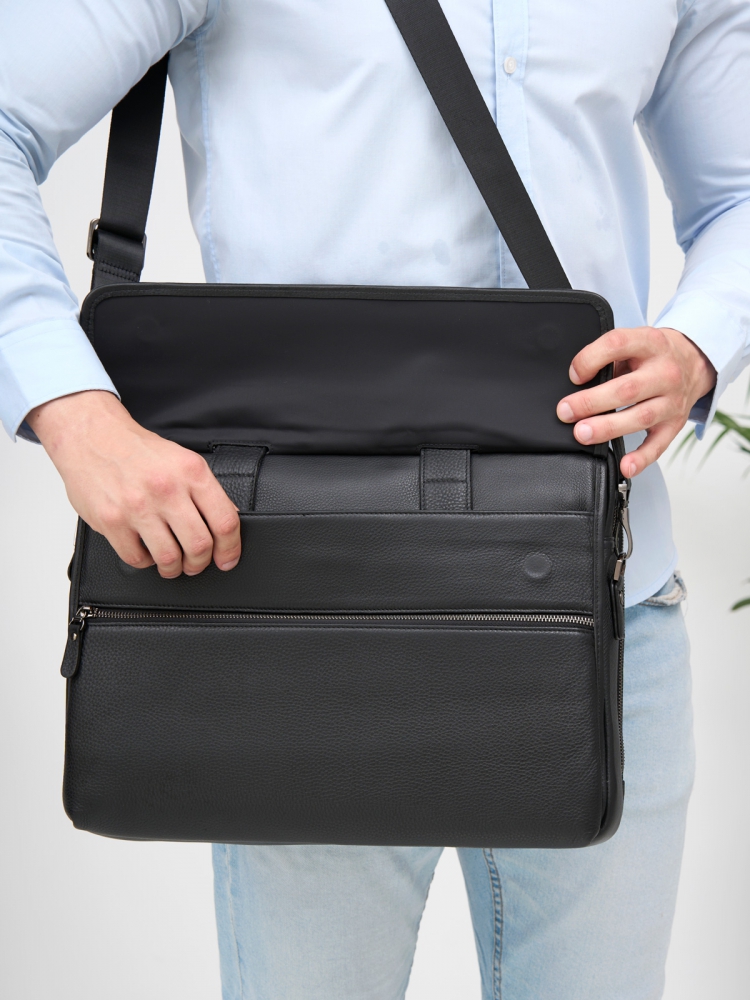 Деловая мужская сумка для ноутбука Paul Rayner 1945010-1