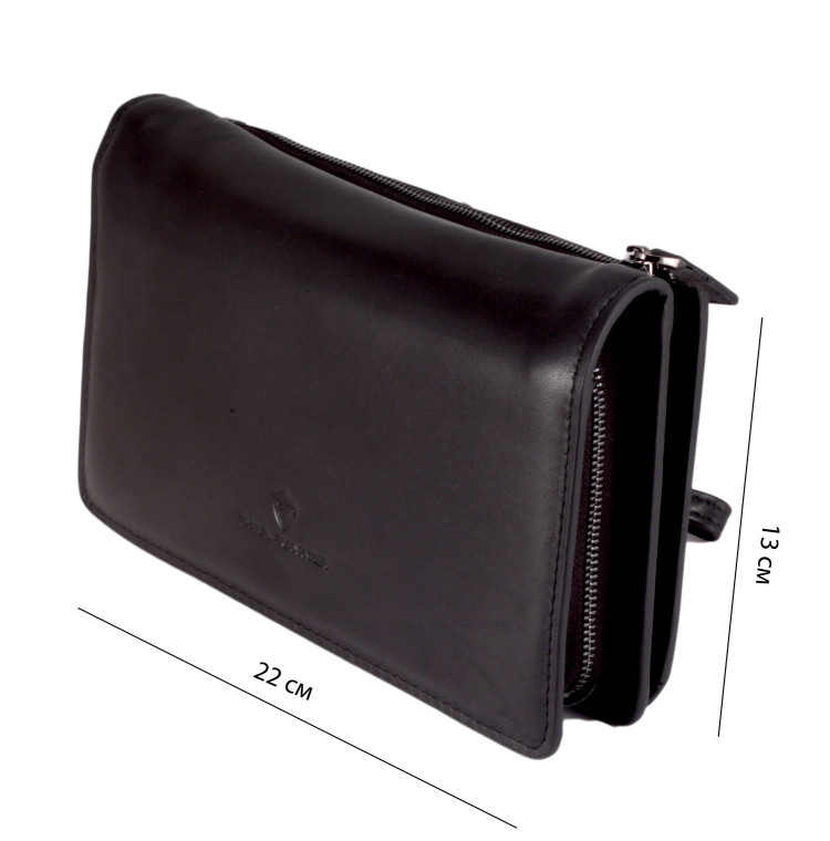 Объемный мужской клатч Paul Rayner 035414-1_4624