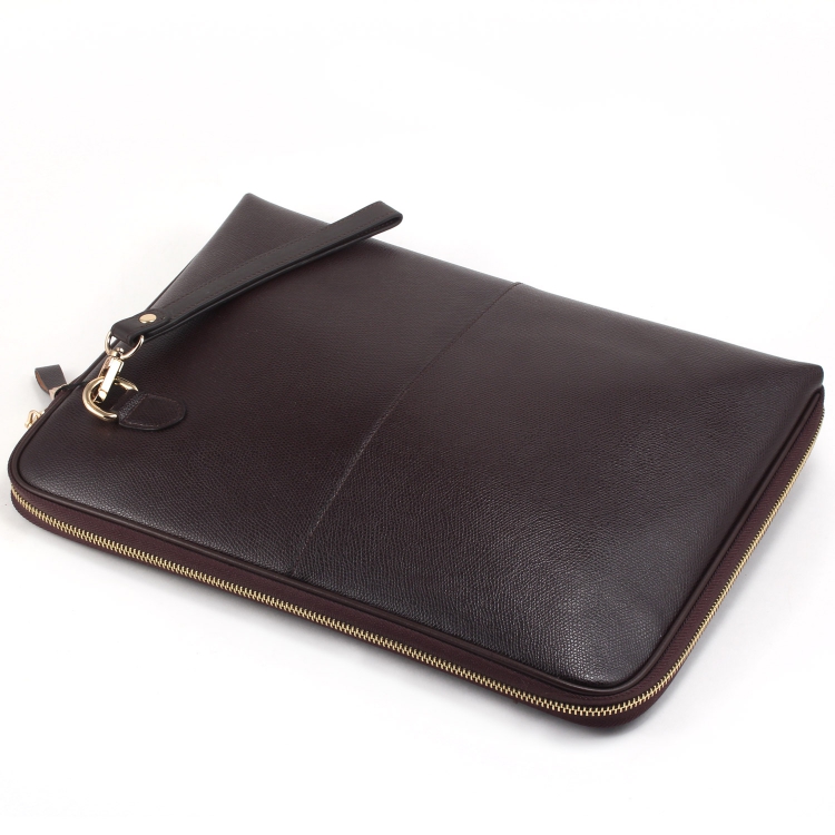 Папка для документов коричневая кожаная Mont Blanc-2667