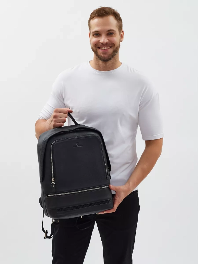 Кожаный мужской рюкзак Paul Rayner 0048003-1