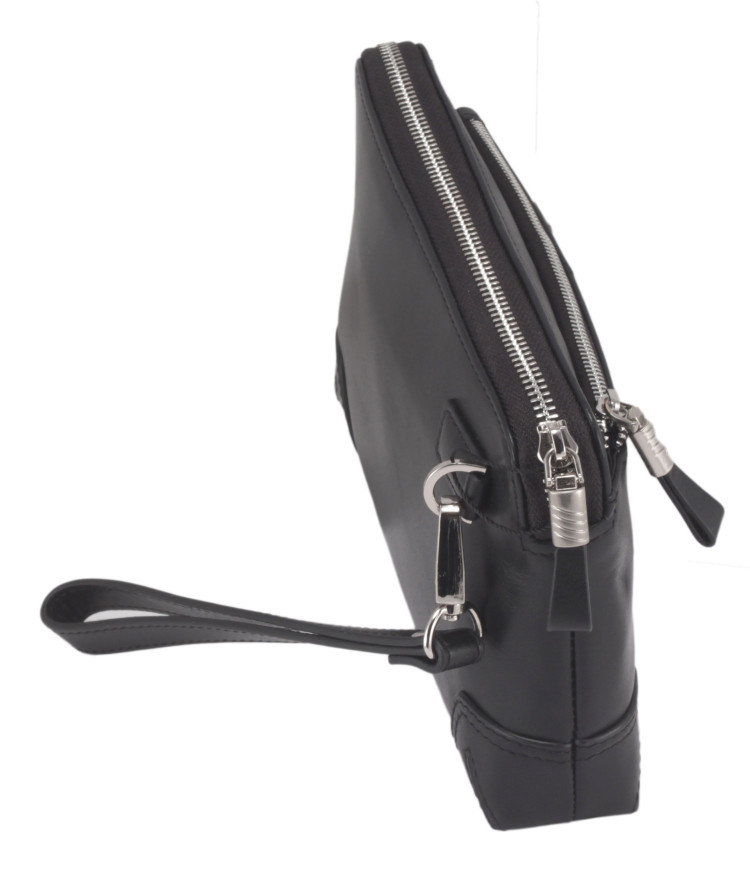  Мужской клатч на молнии Paul Rayner 0357269-10 черный/black  _4900