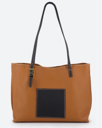 Женская сумка шоппер Paul Rayner Liza brown