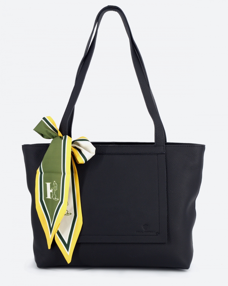 Женская сумка шоппер Paul Rayner black Gloria 3188