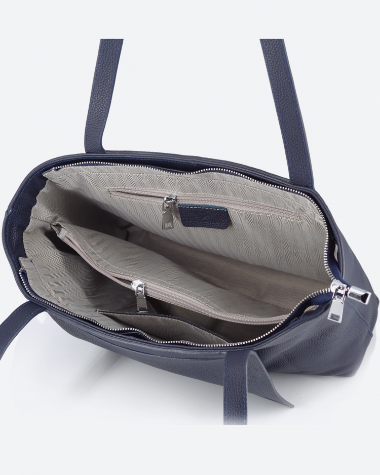 Женская сумка шоппер Paul Rayner blue Gloria 3188