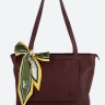 Сумка женская шоппер Paul Rayner burgundy 3188
