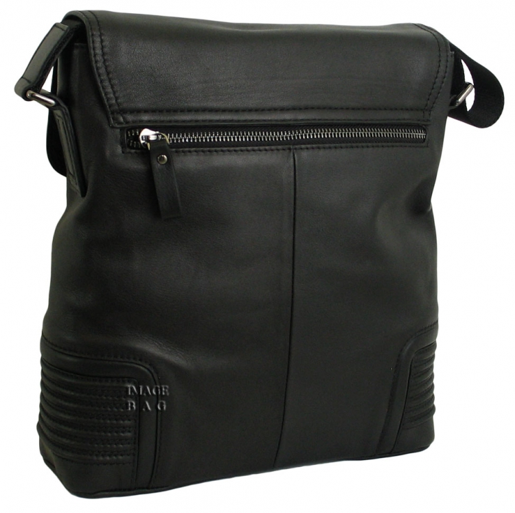 Мужская сумка с оригинальной отделкой IP Collection 811-3-77.1