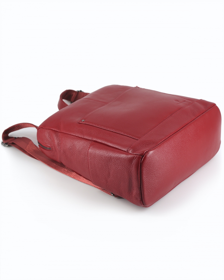 Женский рюкзак городской красный Paul Rayner red 1071