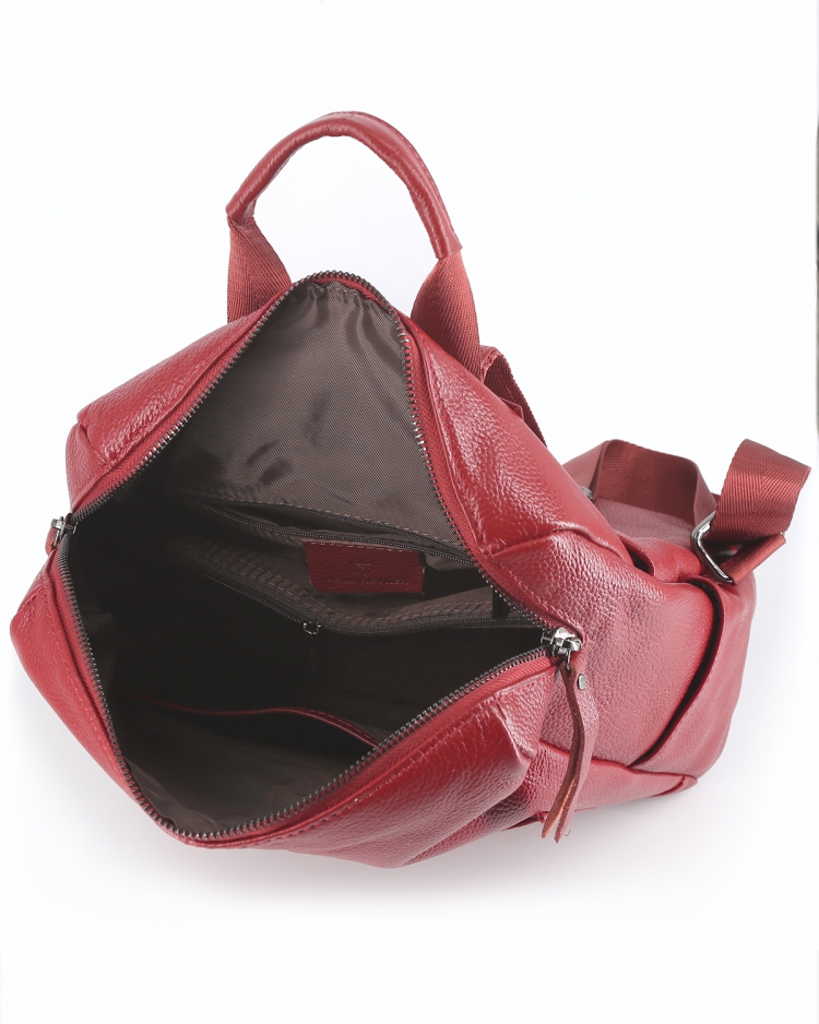 Женский рюкзак городской красный Paul Rayner red 1071