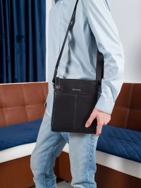 Мужская кожаная сумка на плечо Anre Aragosta 0143-21 