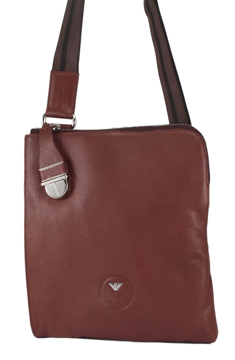 Коричневая сумка Giorgio Armani 4158-1-48-1i_8783