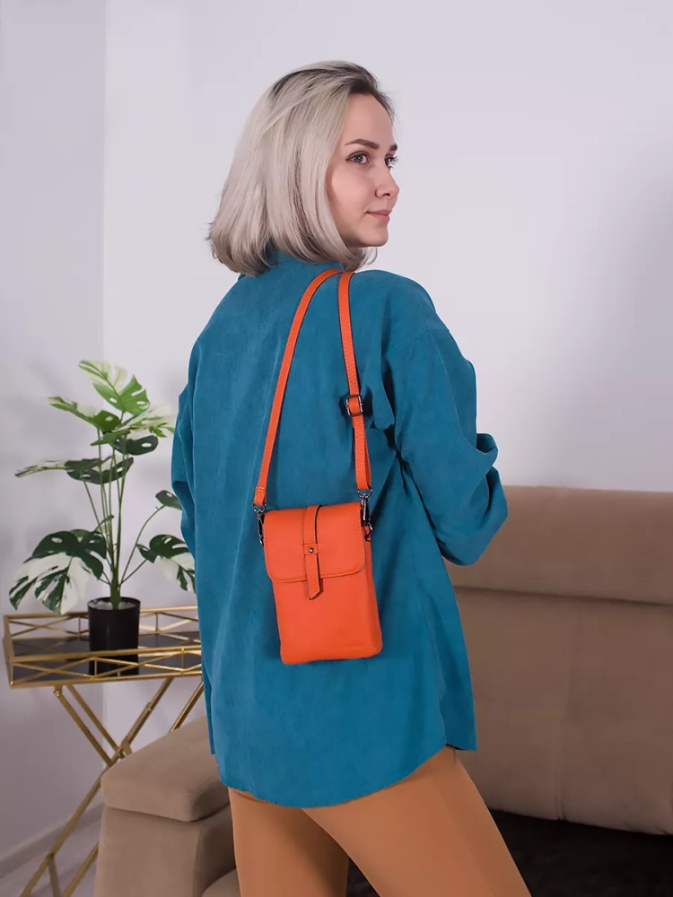 Женская сумка планшет Paul Rayner orange 8056