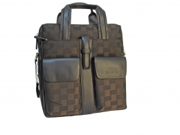 Большая коричневая сумка Van Doren 003-02  