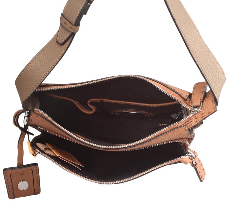 Коричневая сумка Fendi (Фенди) 368685-147_8930