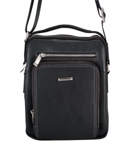 Черная кожаная сумка Anre Aragosta 0140-21 