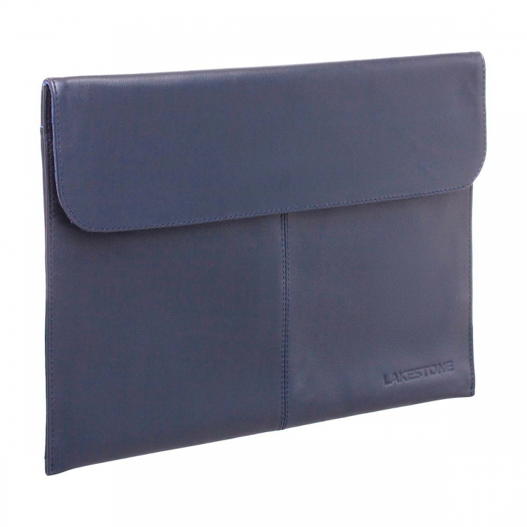 Кожаная папка для документов Crosby Dark Blue