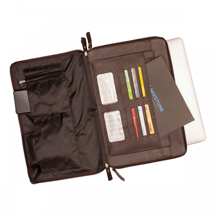 Папка кожаная Glenwood Brown