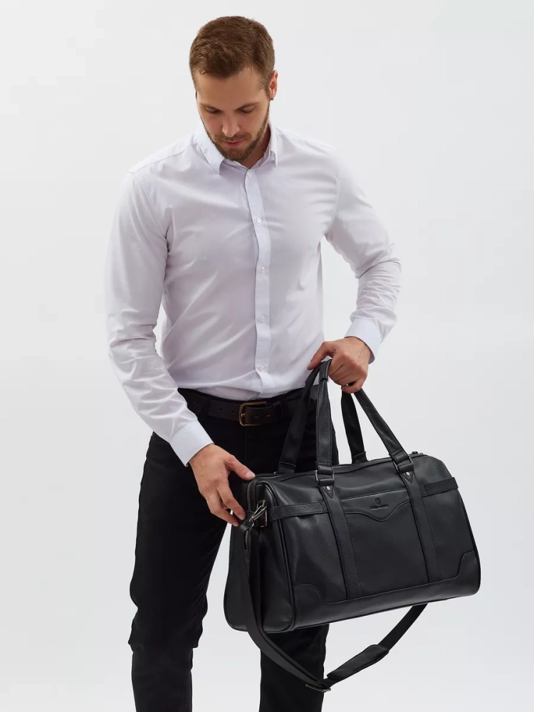 Мужская дорожная сумка из натуральной кожи Paul Rayner 0047832-1