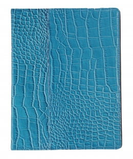 Кожаный чехол для Ipad2 бирюзовый 0630-0821-4