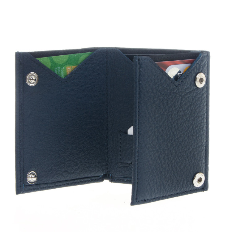 Визитница кожаная Galib 11M001R-1-BLUE