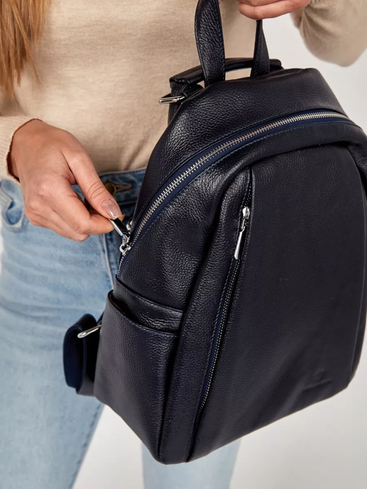 Синий женский городской рюкзак PR Wendy blue 1048