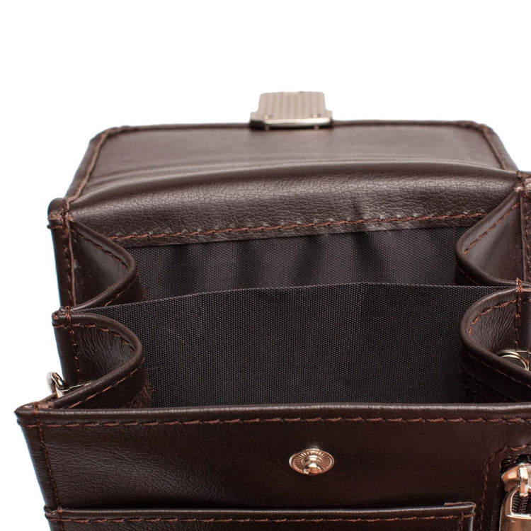 Коричневая сумка на пояс Tormarton Brown