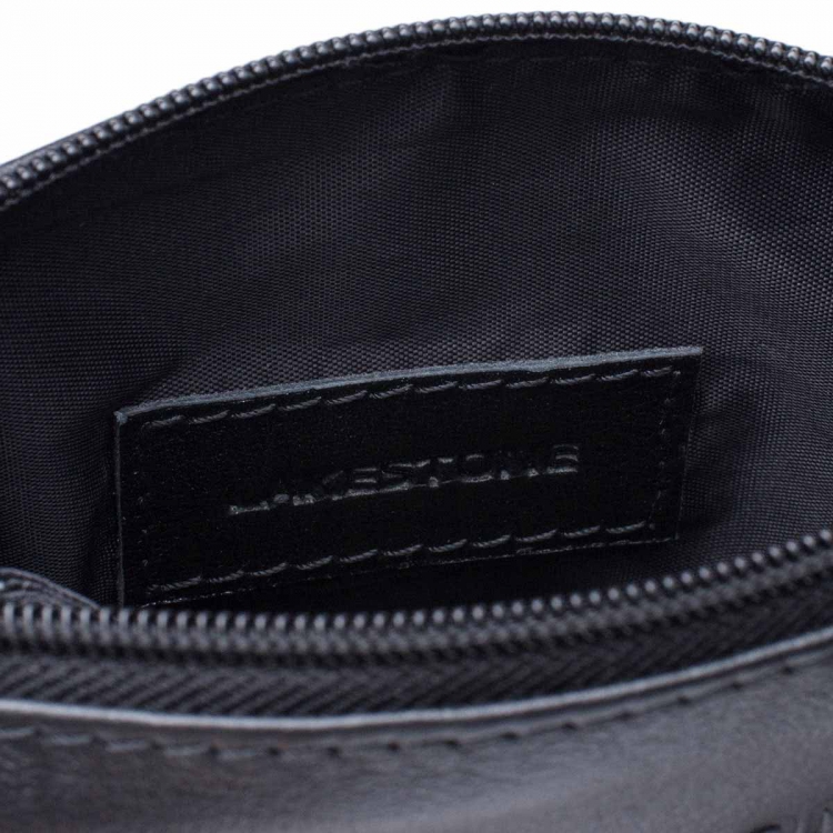 Кожаная маленькая сумка через плечо Osborne Black