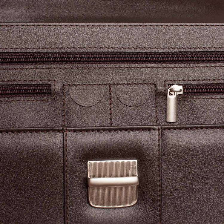 Портфель папка из натуральной кожи Thomas Brown