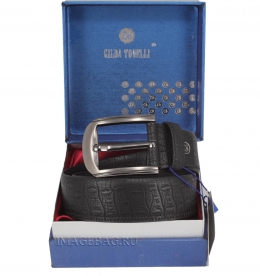 Ремень мужской кожаный Gilda Tonelli GT09021B 
