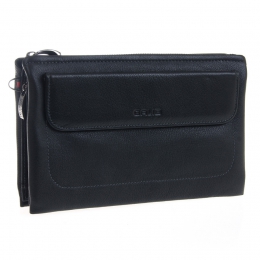 Кожаный клатч мужской на молнии GALIB 7M152