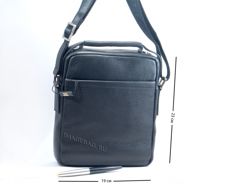 Кожаная сумка с короткой ручкой IP Collection 9027-3-1